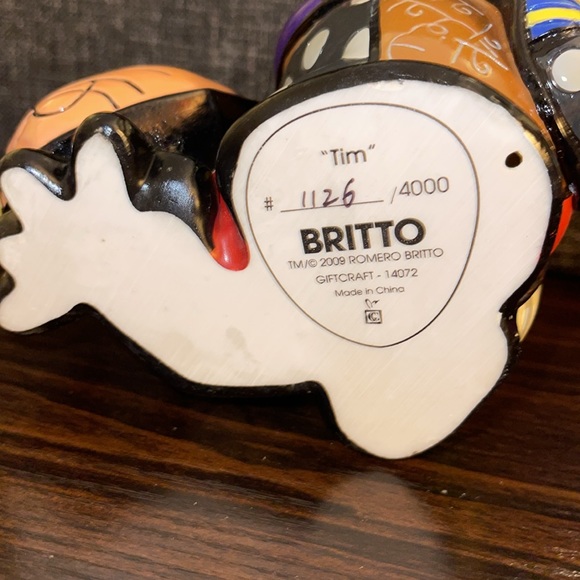 Romero Britto limited edition “Tim” cat - Picture 4 of 4